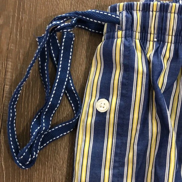 Worn once - STAFFORD 100% Cotton Men’s Sleep Pants / Pajama Bottoms - Picture 3 of 9